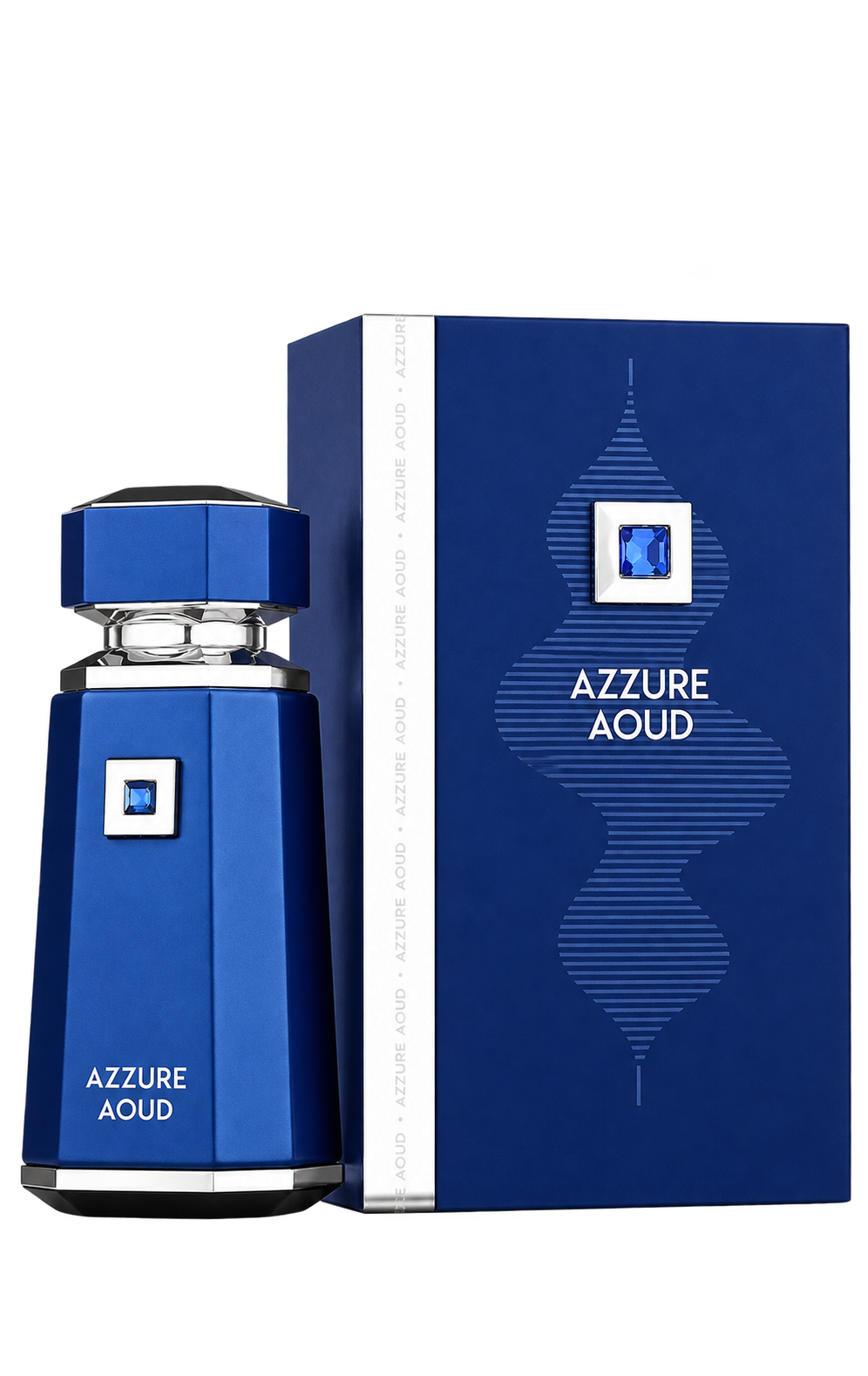 French Avenue Azzure Aoud Eau de Parfum - bottle and box