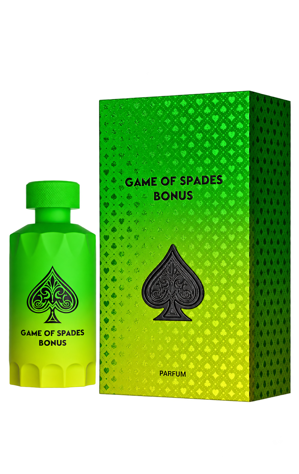 Jo Milano Game of Spades Bonus Parfum bottle with box