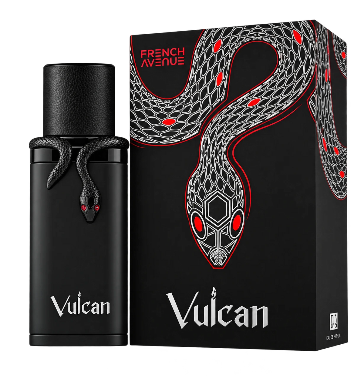 French Avenue Vulcan Black Friday Limited Edition bottle with box
